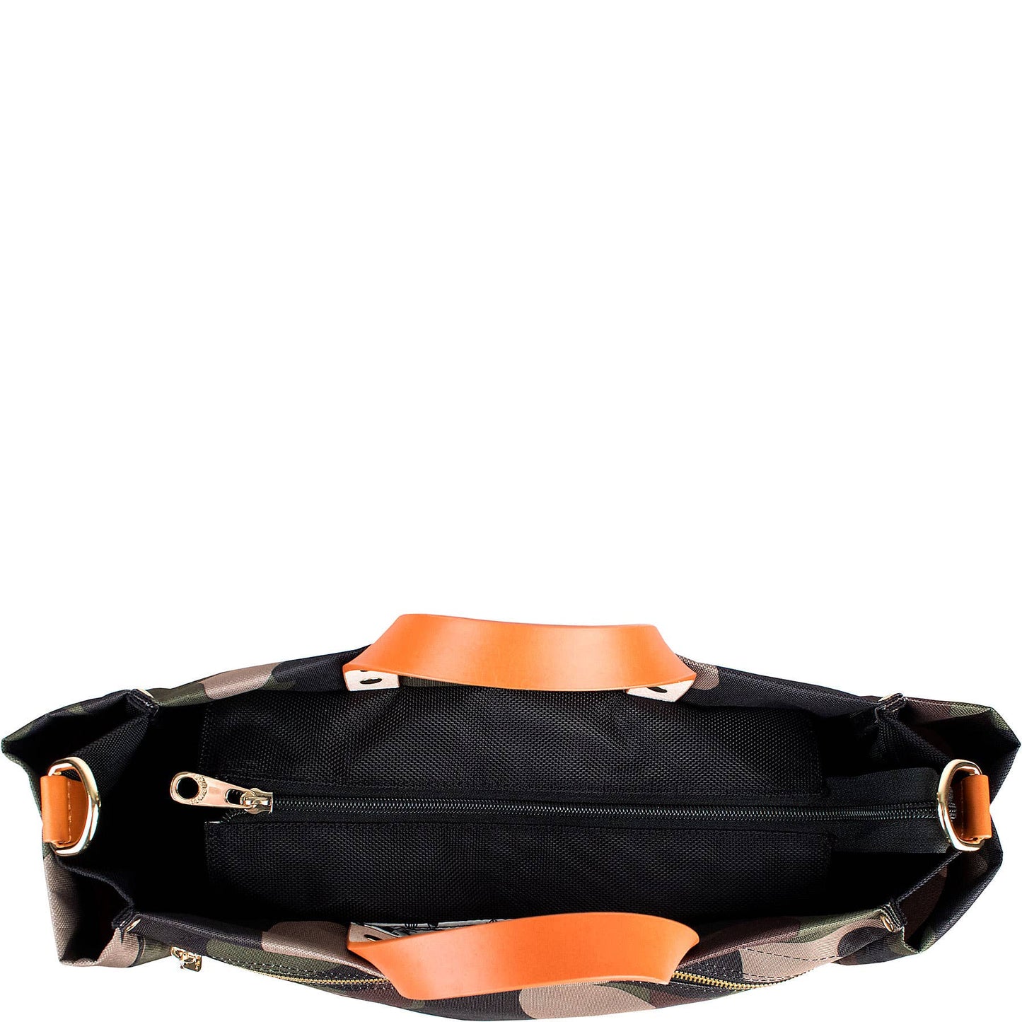 parker camo nylon tote