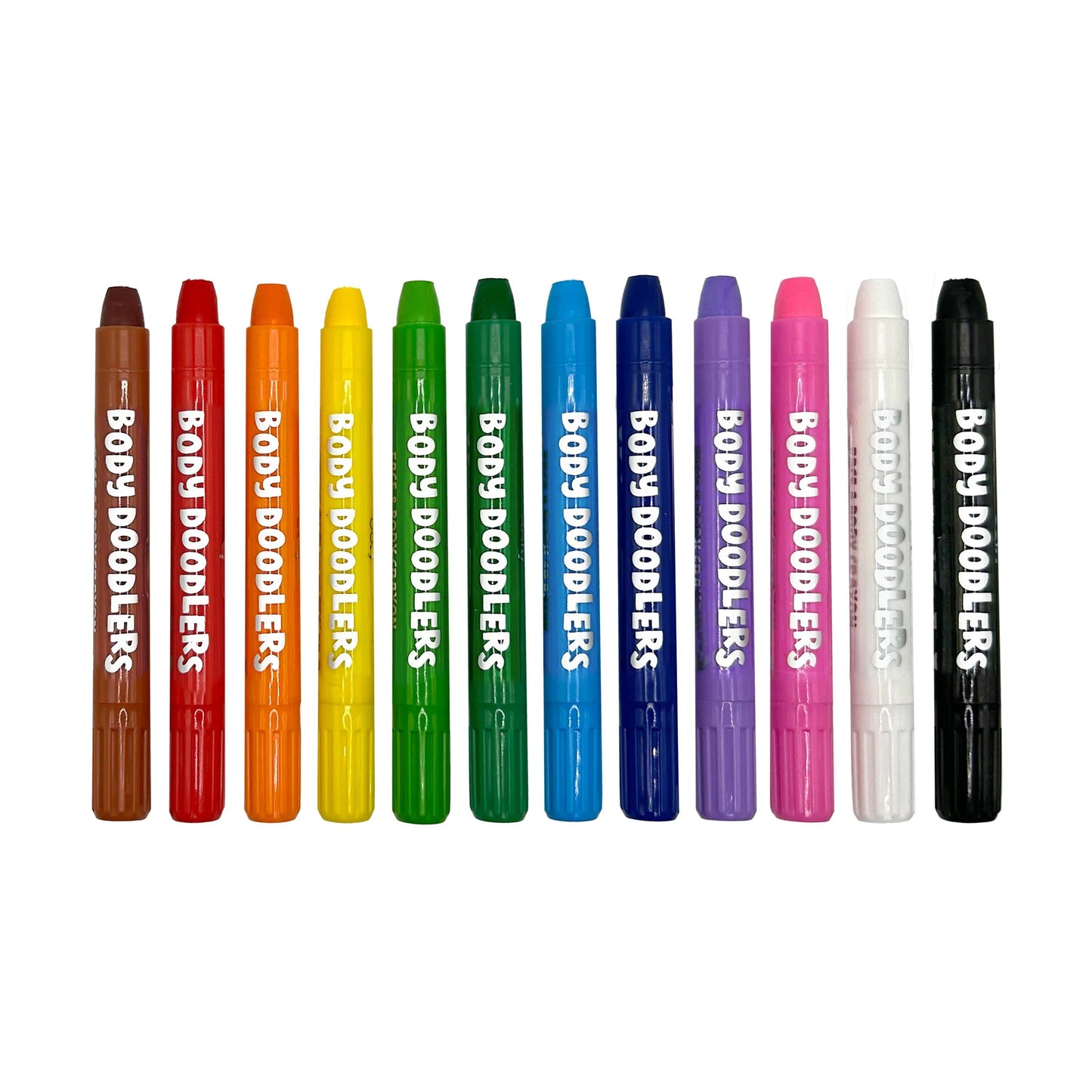 body doodlers face and body crayons