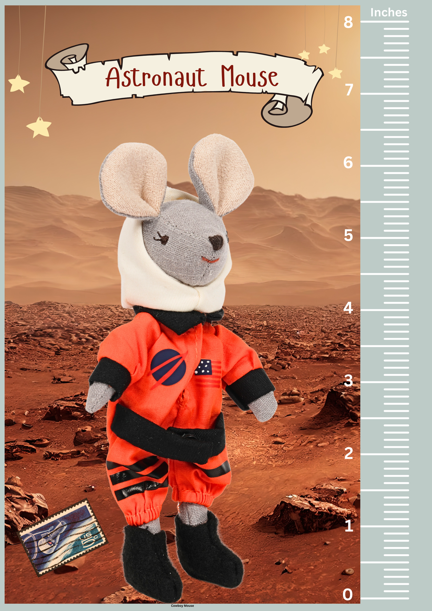 astronaut mouse in a box