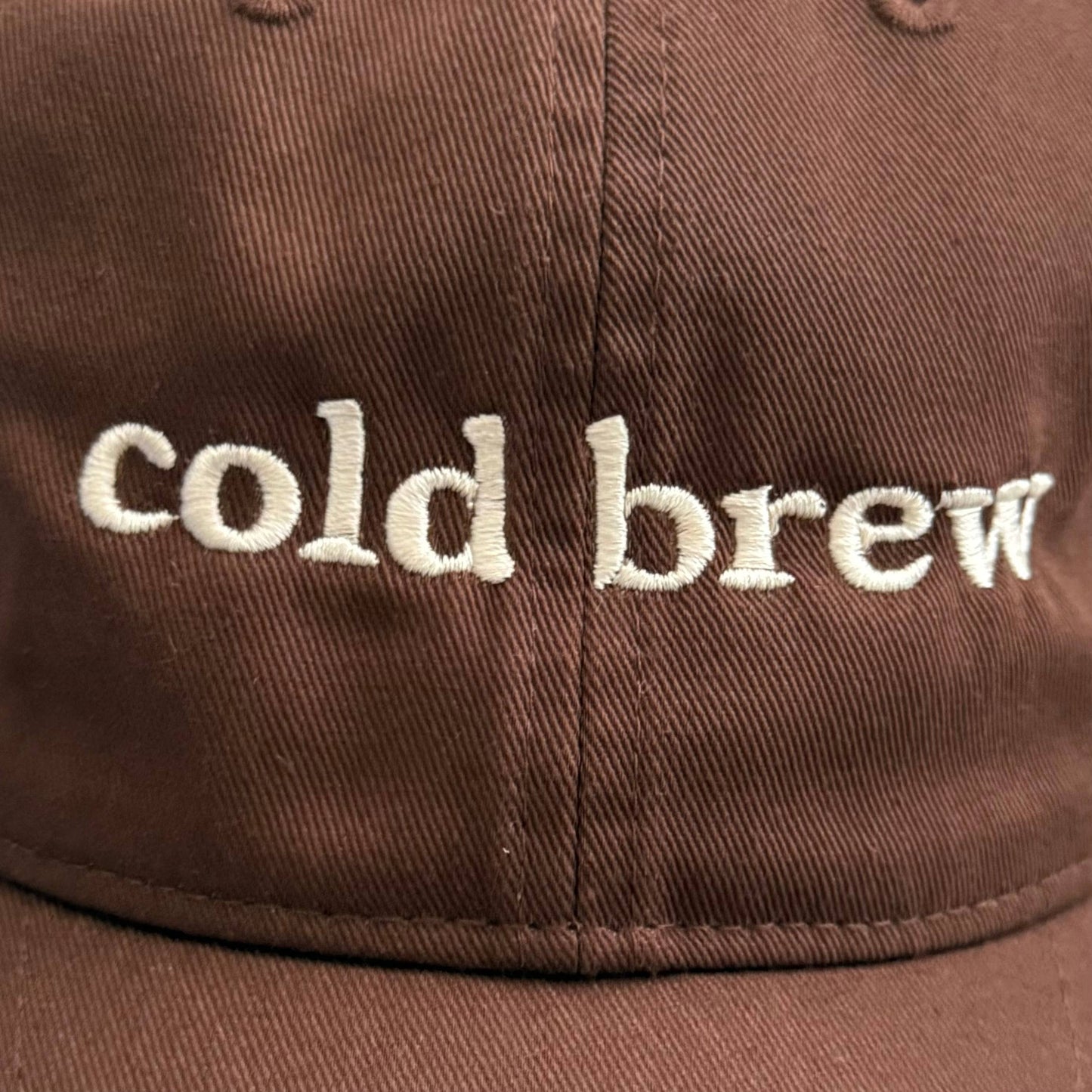 cold brew dad hat