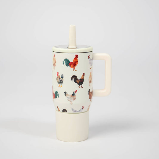 chicken 20oz spill proof tumbler