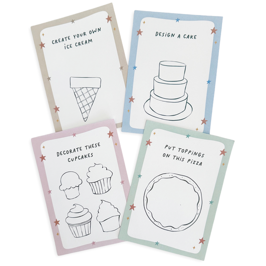 foodie fun kids pretend play notepad
