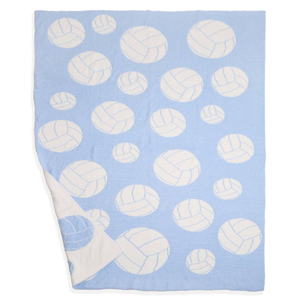 volleyball print throw