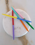 Load image into Gallery viewer, Slim Pens Set of Four | Duo-Tone Classic Rainbow