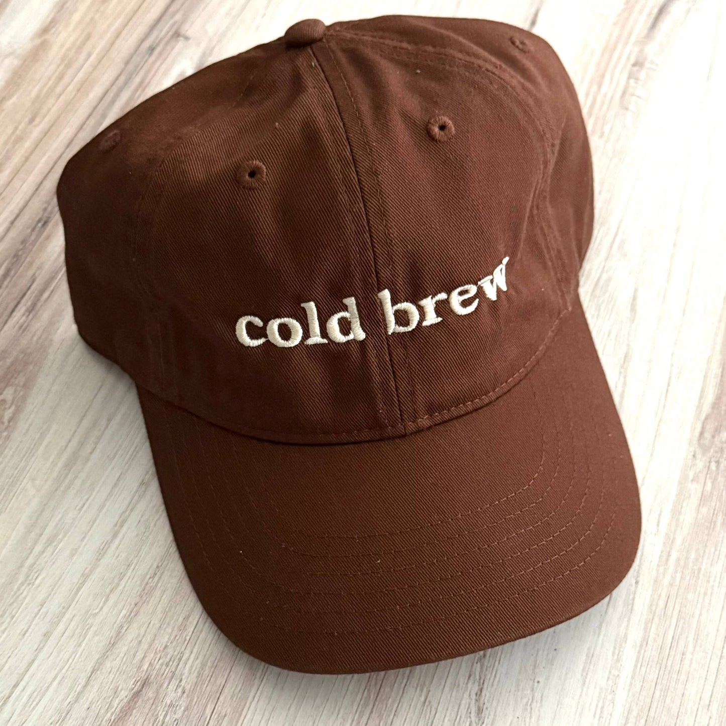 cold brew dad hat