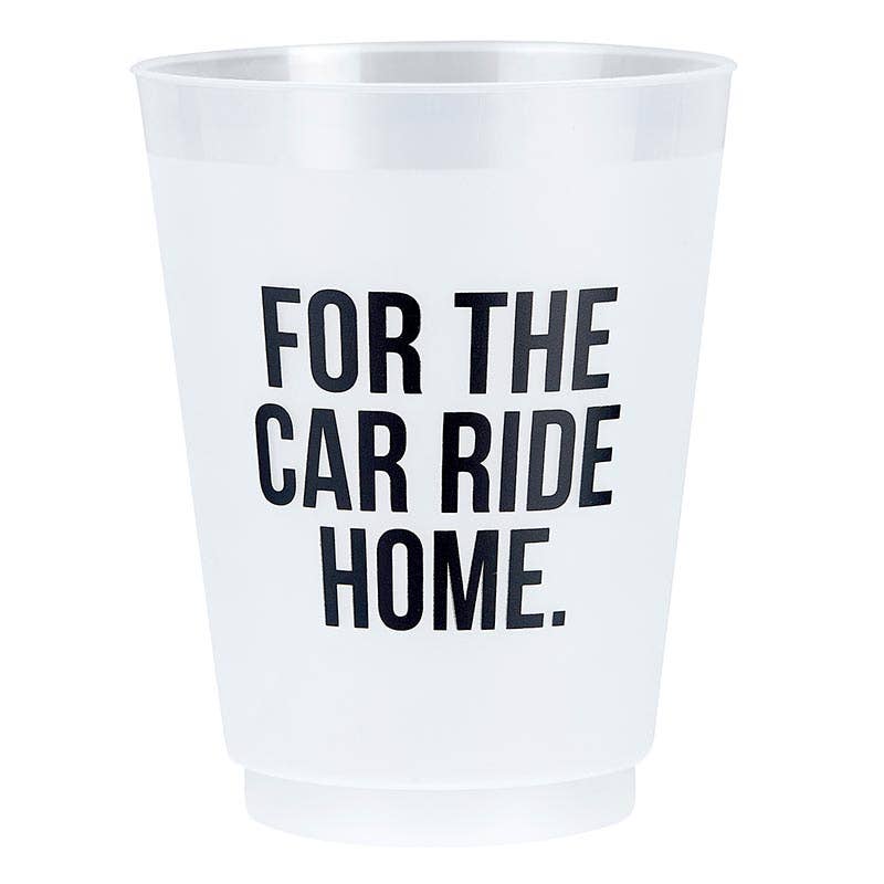 for the car ride home frost cups