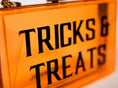 Load image into Gallery viewer, TRICKS + TREATS CLUTCH BAG