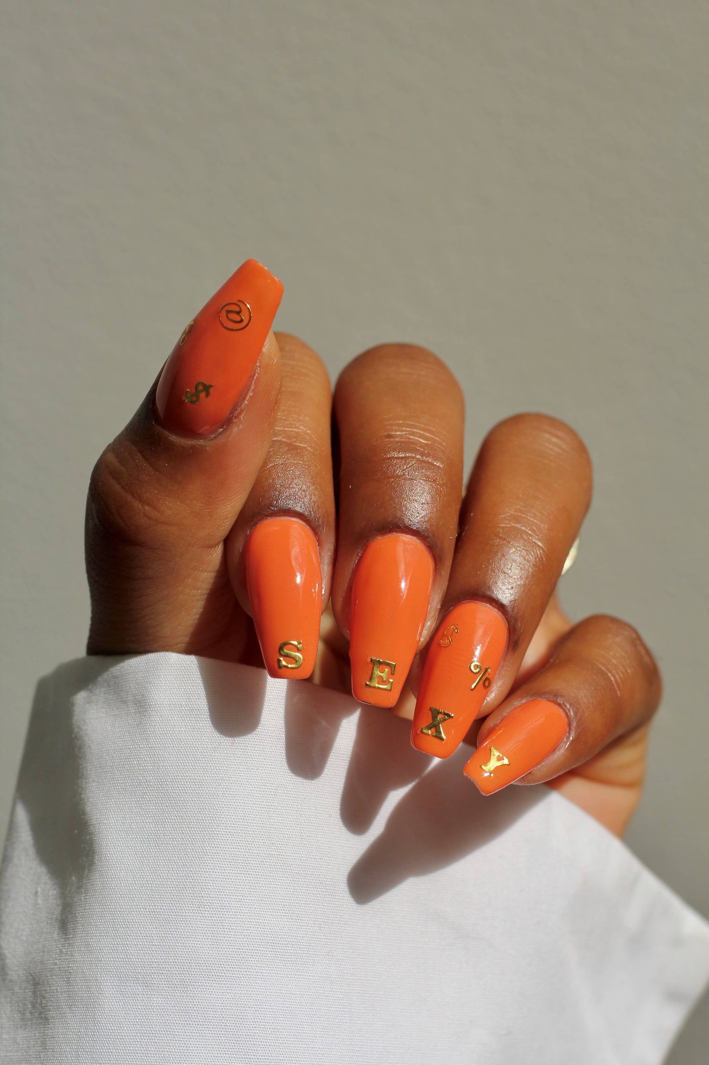 nail art ABC stickers