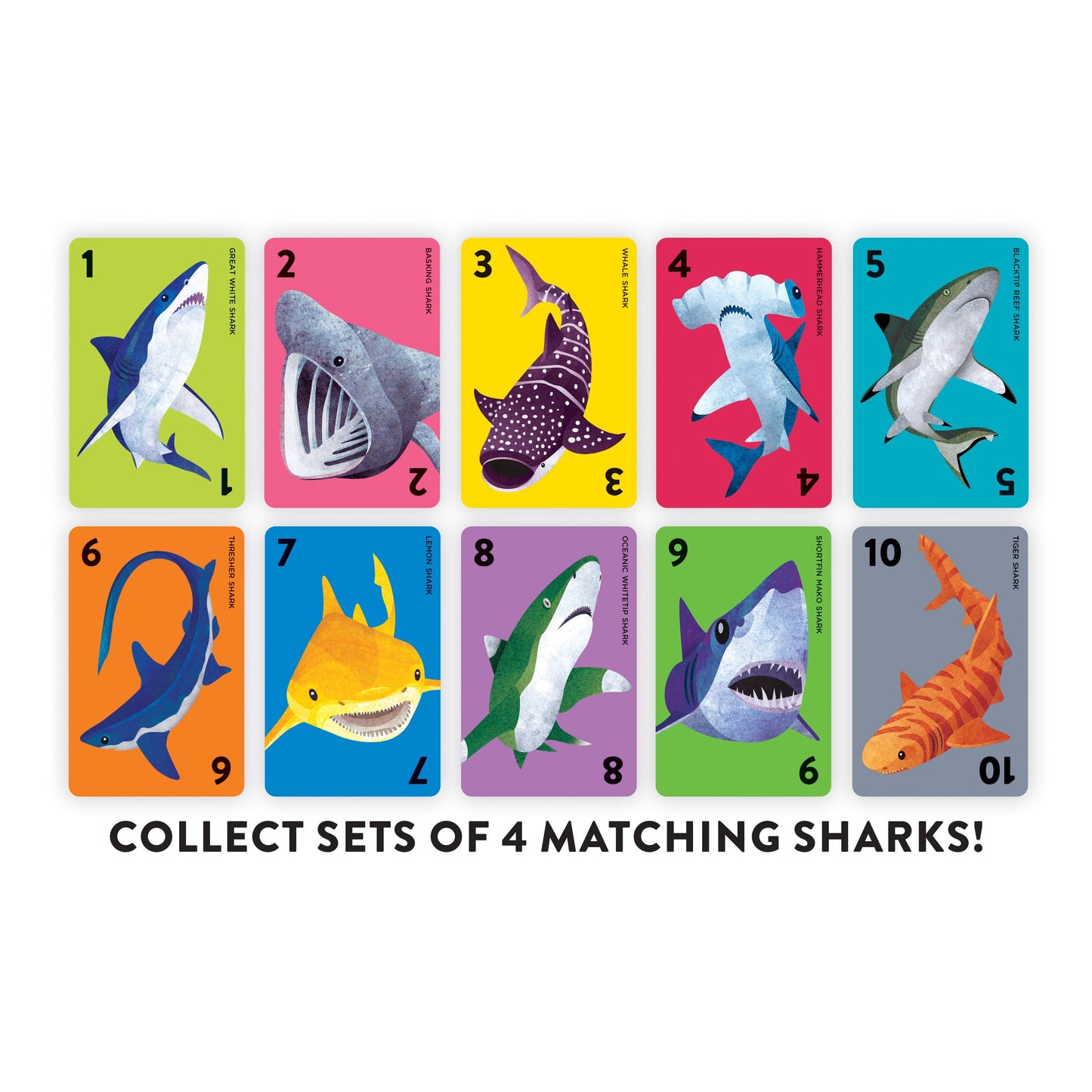 go shark! card game