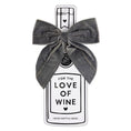 Load image into Gallery viewer, charcoal velvet bottle bow