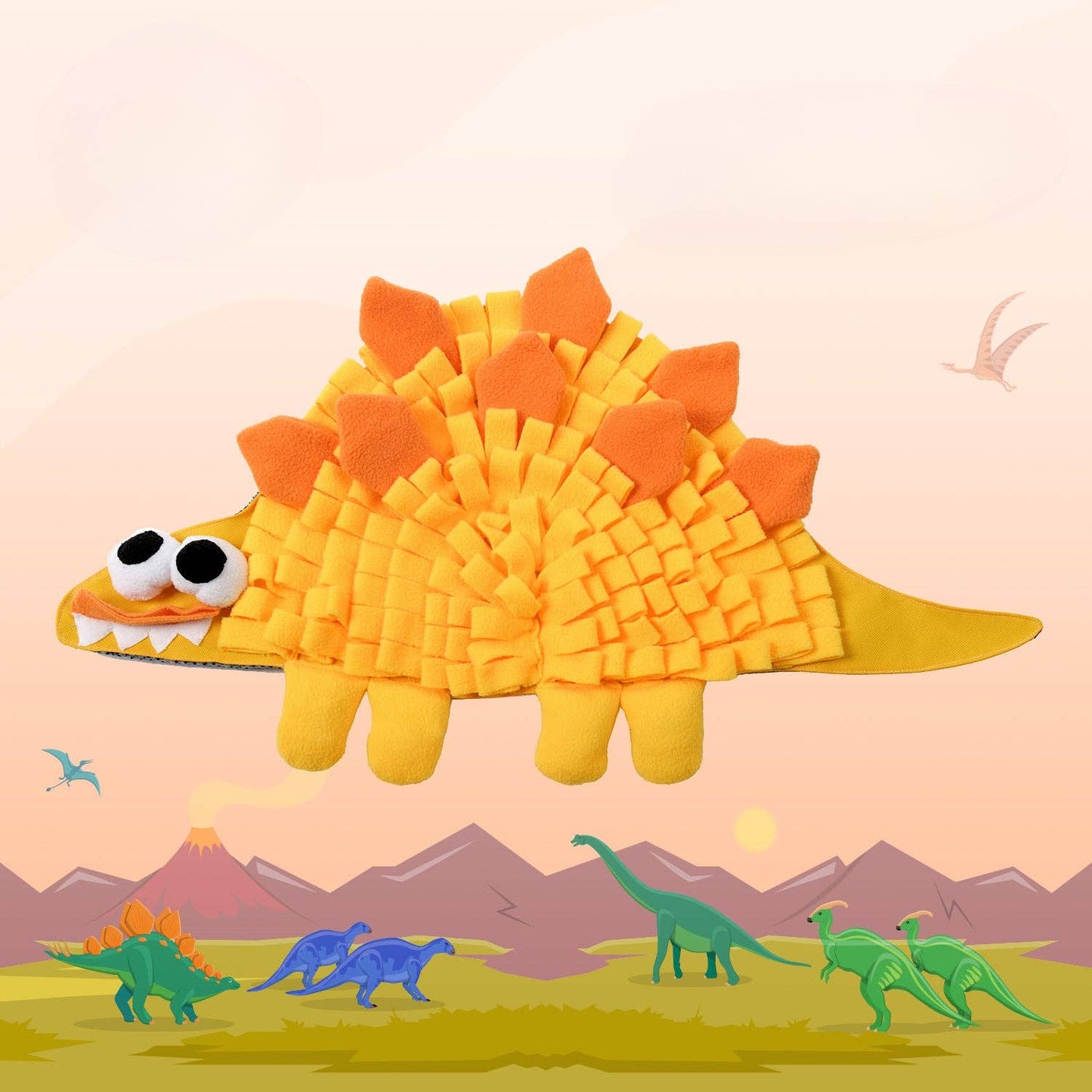 dinosaur snuffle mat