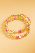 Load image into Gallery viewer, HIP HOP EASTER ENAMEL MIX BEADED STRETCH BRACELETS