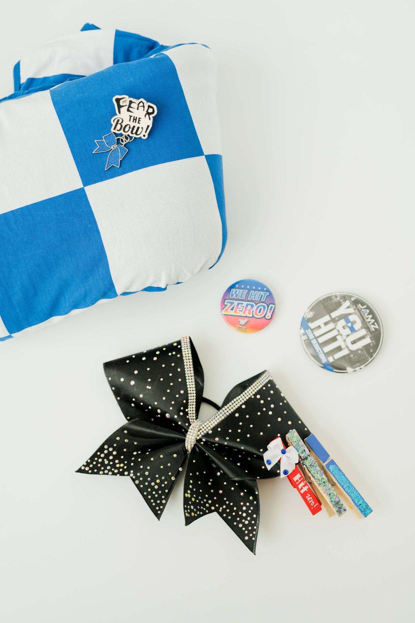 blue/white JUMBO XL swaddle blanket