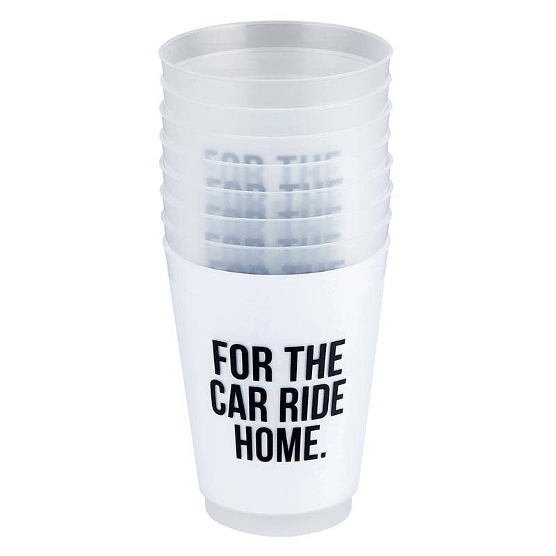 for the car ride home frost cups