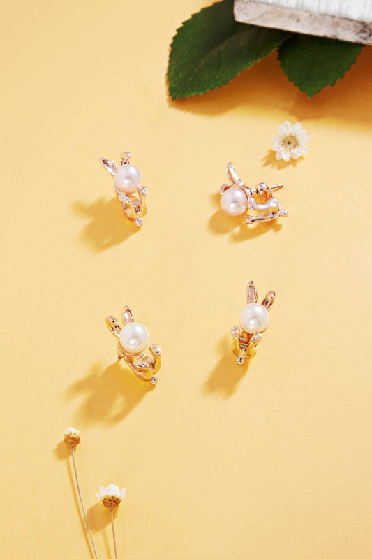 bunny earrings