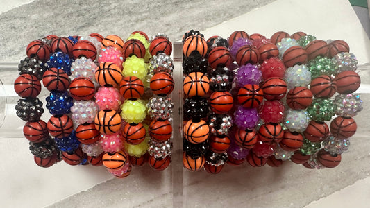 Bubble Stretchy Basketball Bracelet
