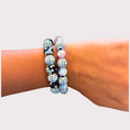 Load image into Gallery viewer, VOLLEYBALL stretchy bracelet - STACK & RALLY by Florence and Jean
