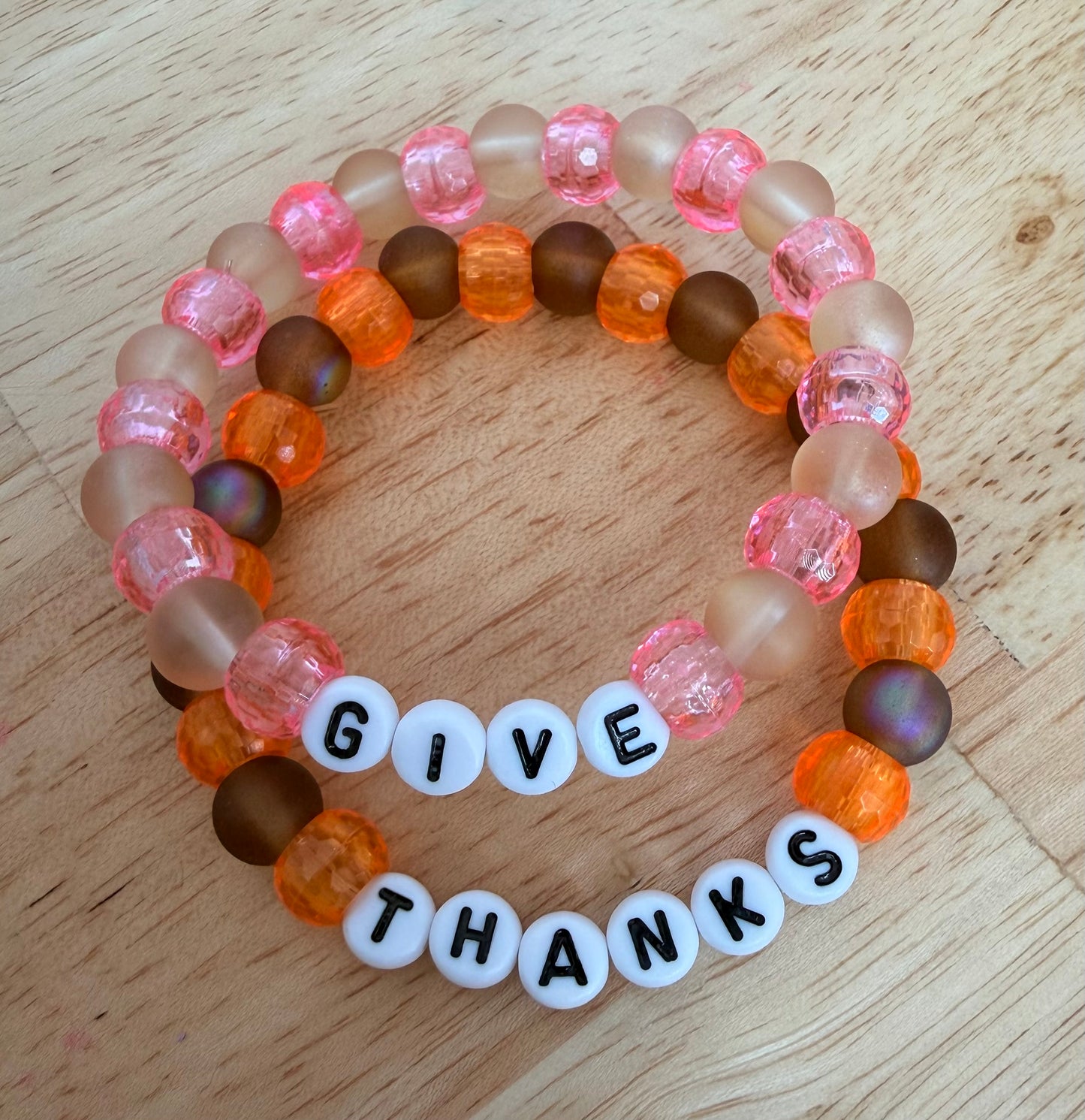 Give Thanks Thanksgiving Stacker