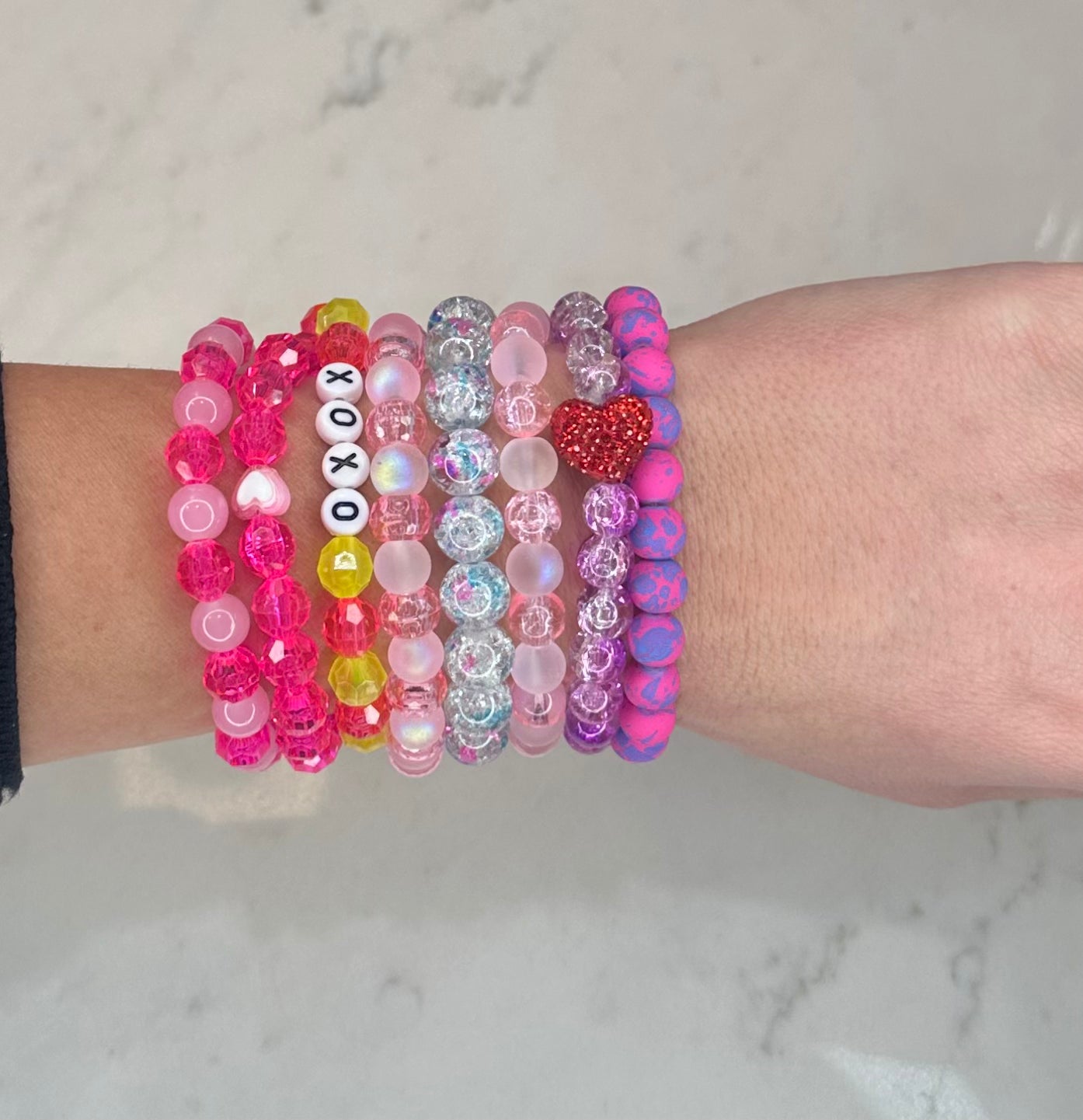 Valentine's Day Bracelet Stacker