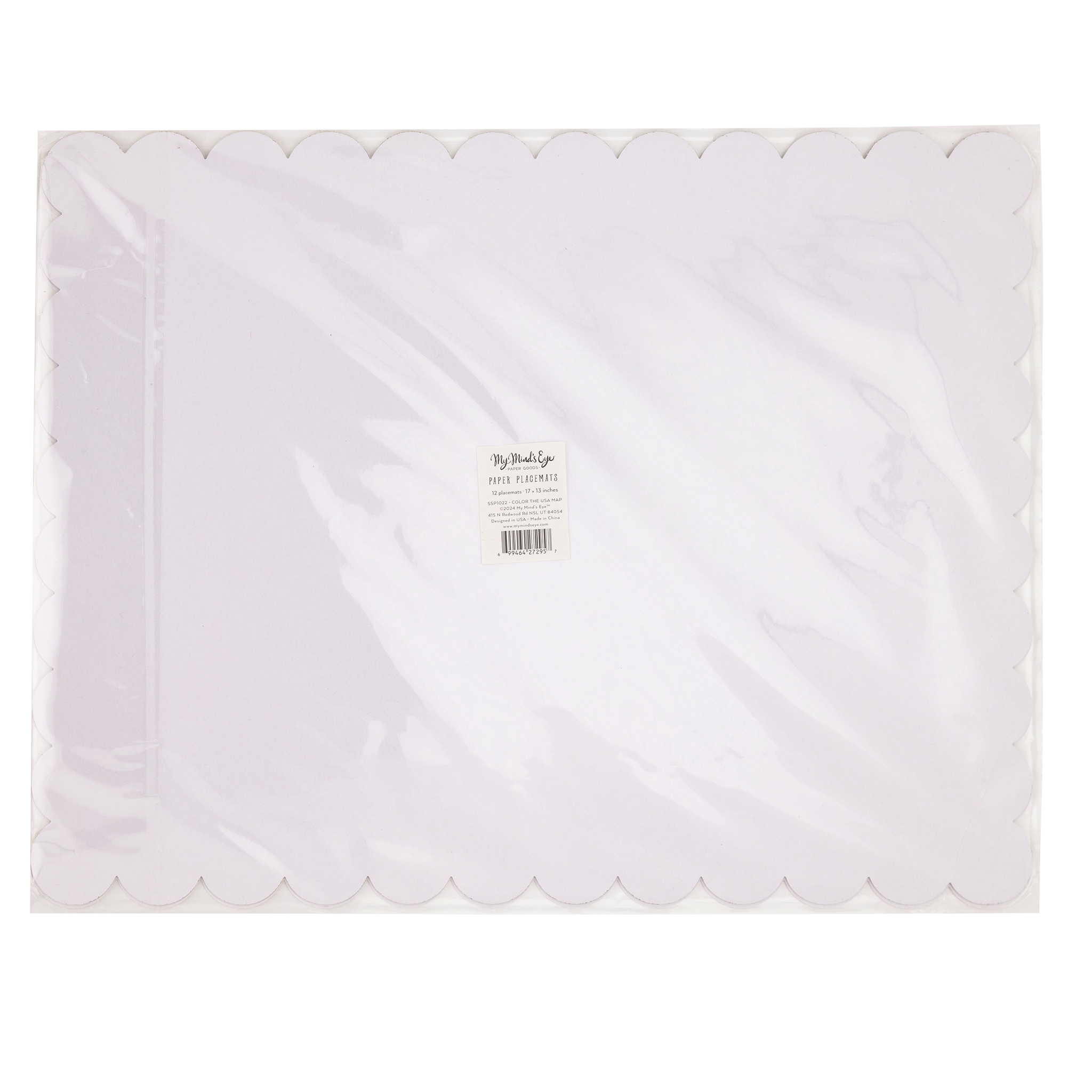 Color the USA Map Paper Placemat