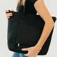 Load image into Gallery viewer, Courtney Checkered Tote
