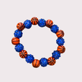 Load image into Gallery viewer, BASKETBALL stretchy bracelet - STACK & RALLY by Florence and Jean
