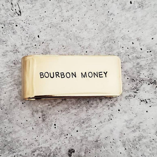 bourbon money money clip