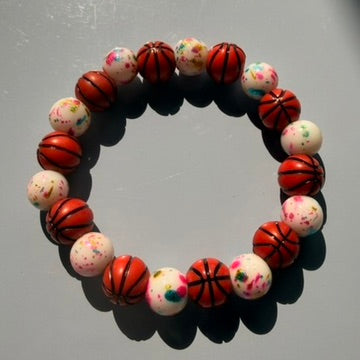 stretchy basketball bracelet