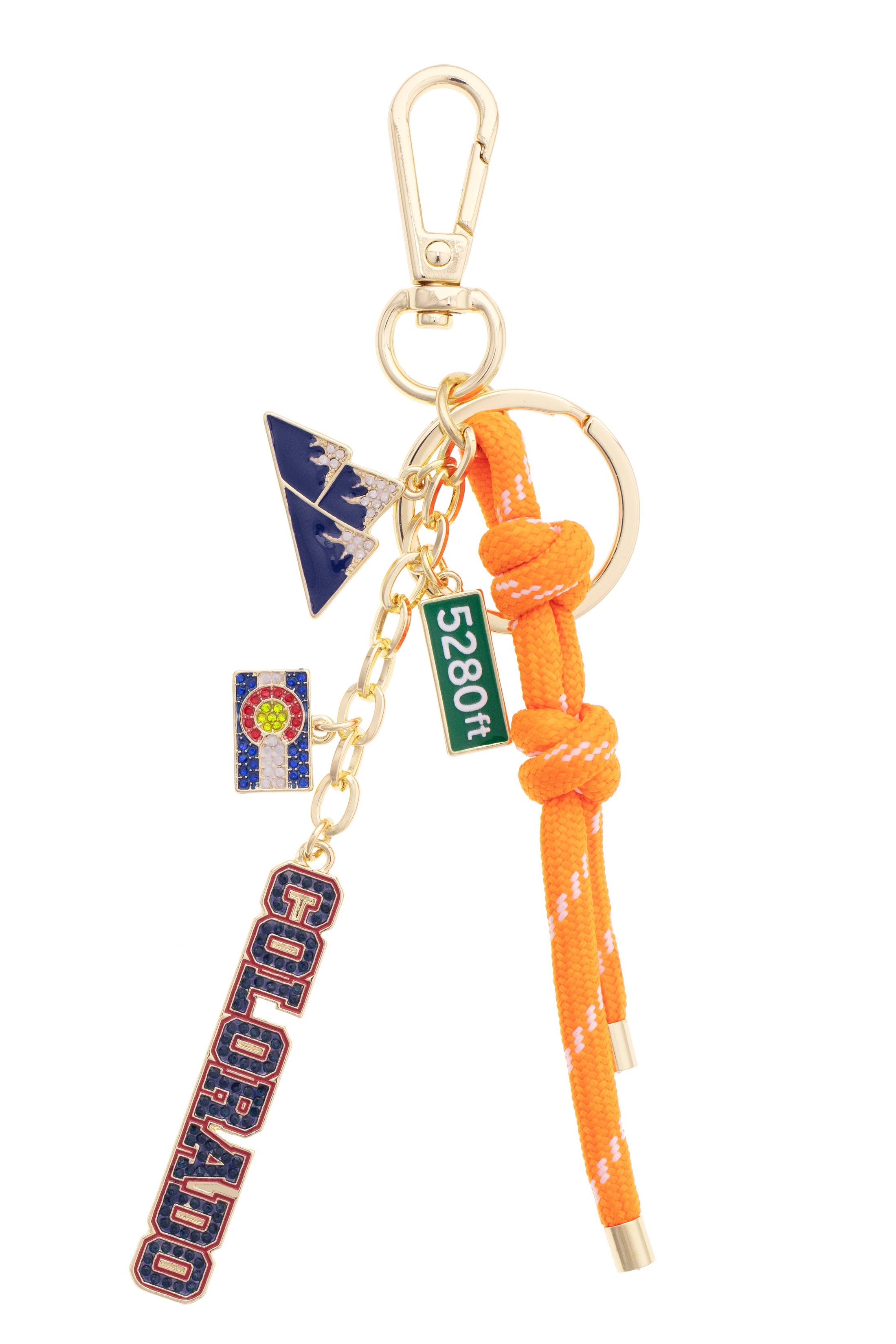 Denver Cluster Paracord Bag Charm
