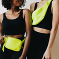 Load image into Gallery viewer, brooklyn bum bag in neon yellow
