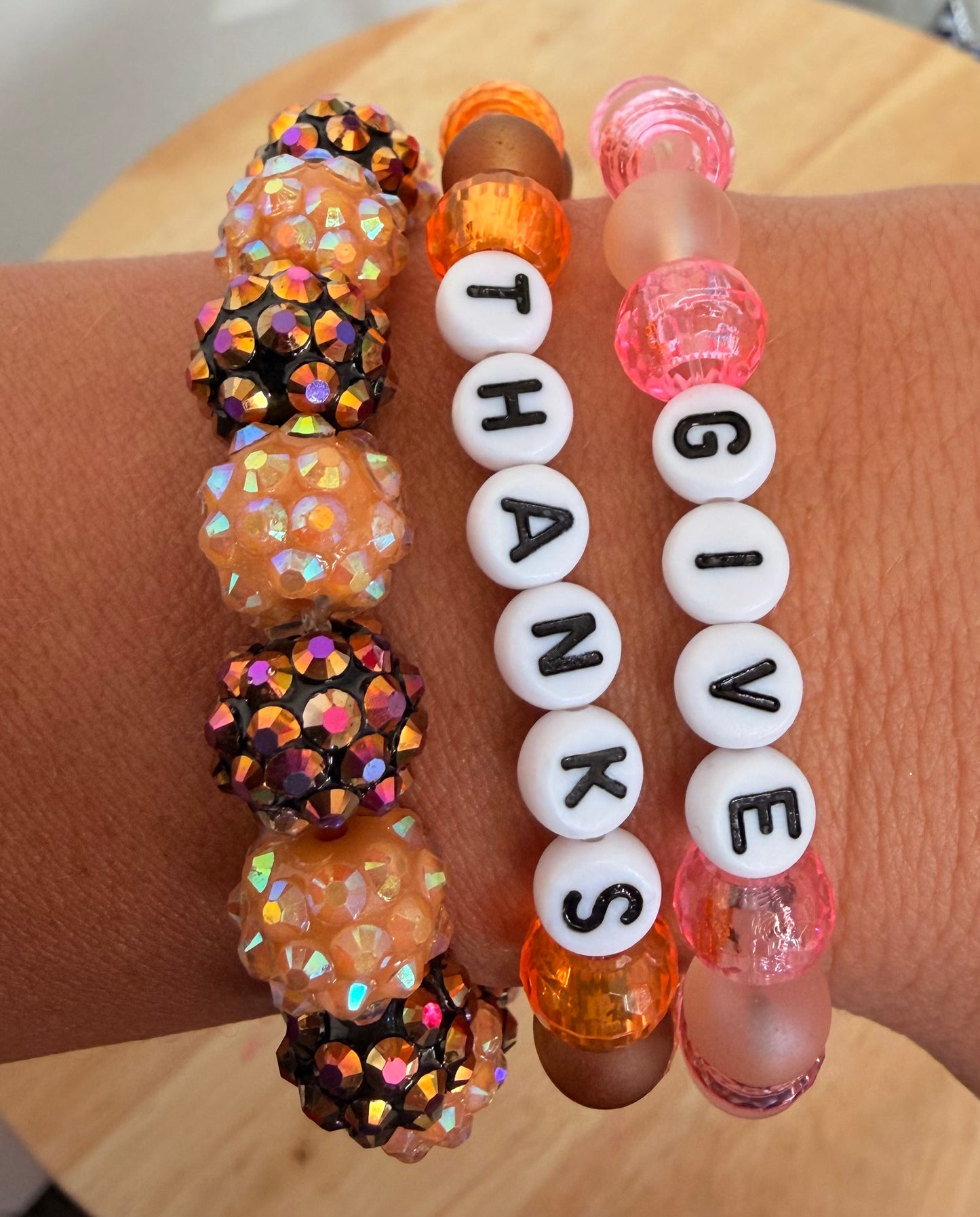 Give Thanks Thanksgiving Stacker