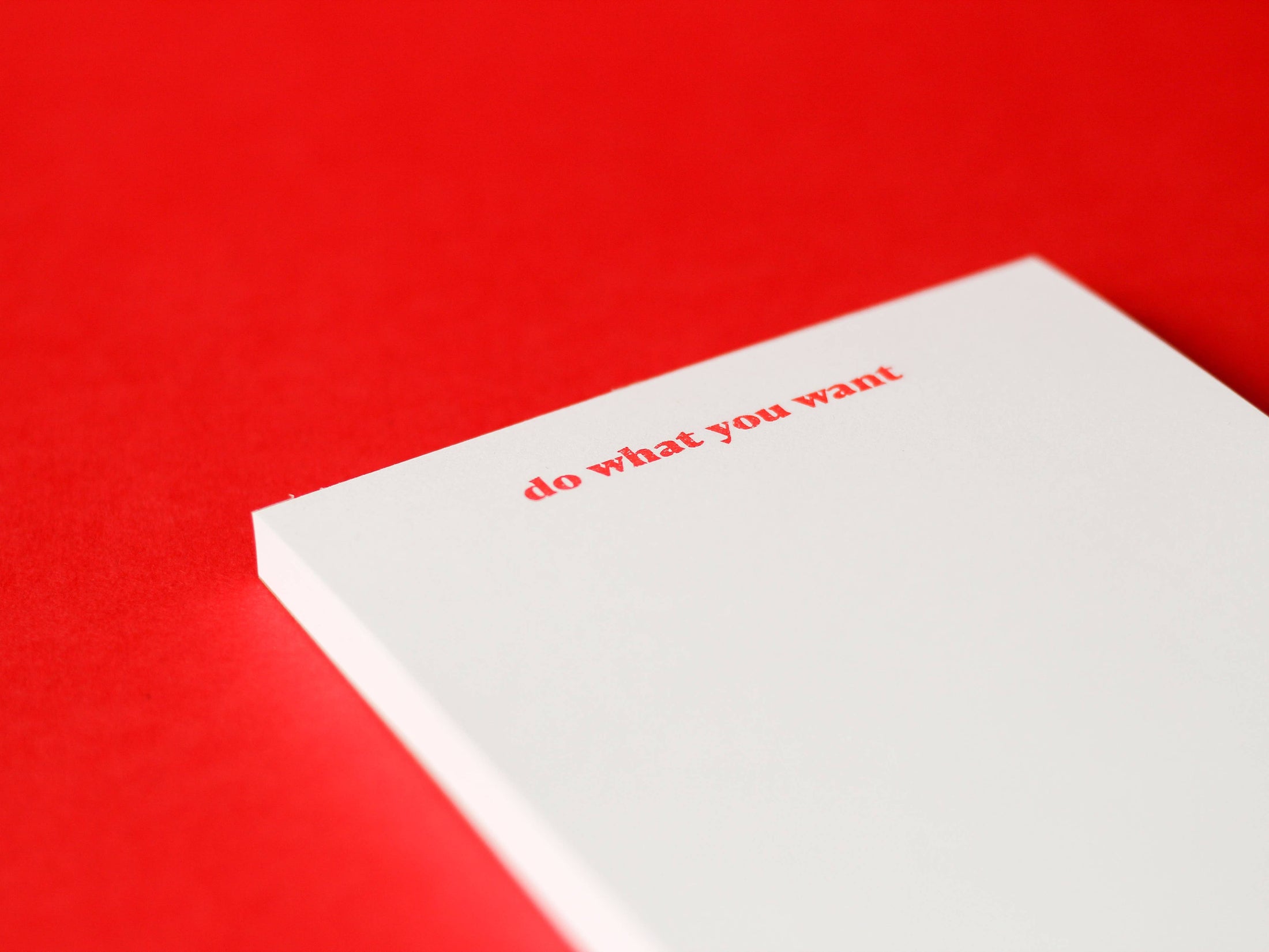 do what you want notepad