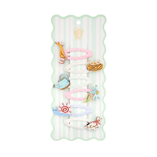 Silly Goose Garden Hair Clip Set