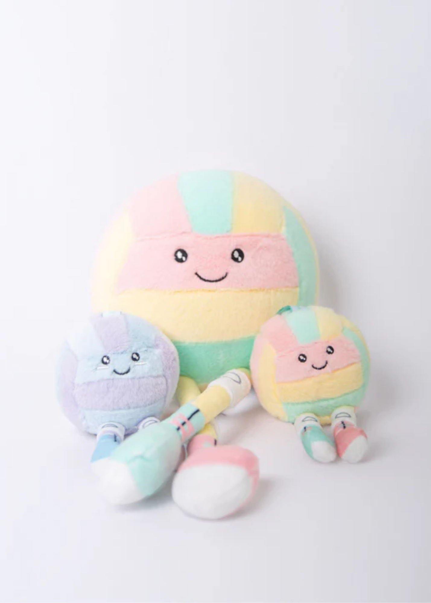 Colorful Volleyball Plush "Jumpi"