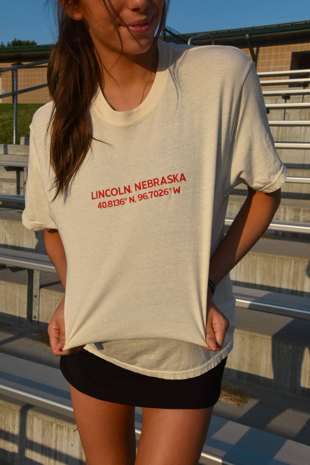 Lincoln, Nebraska Skyline Tee