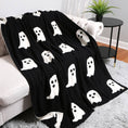 Load image into Gallery viewer, Ghost Patterned Throw Blanket
