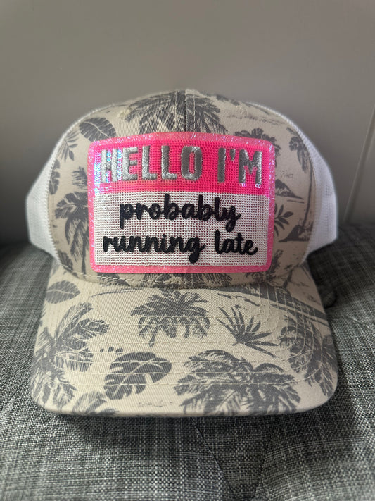 running late island hat