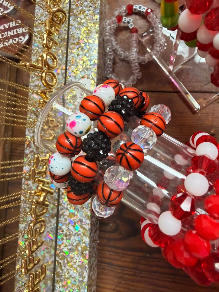 stretchy basketball bracelet