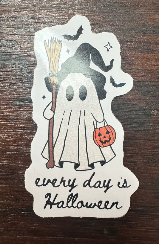 every day is Halloween vinyl sticker