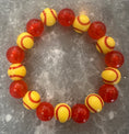 Load image into Gallery viewer, stretchy softball bracelet
