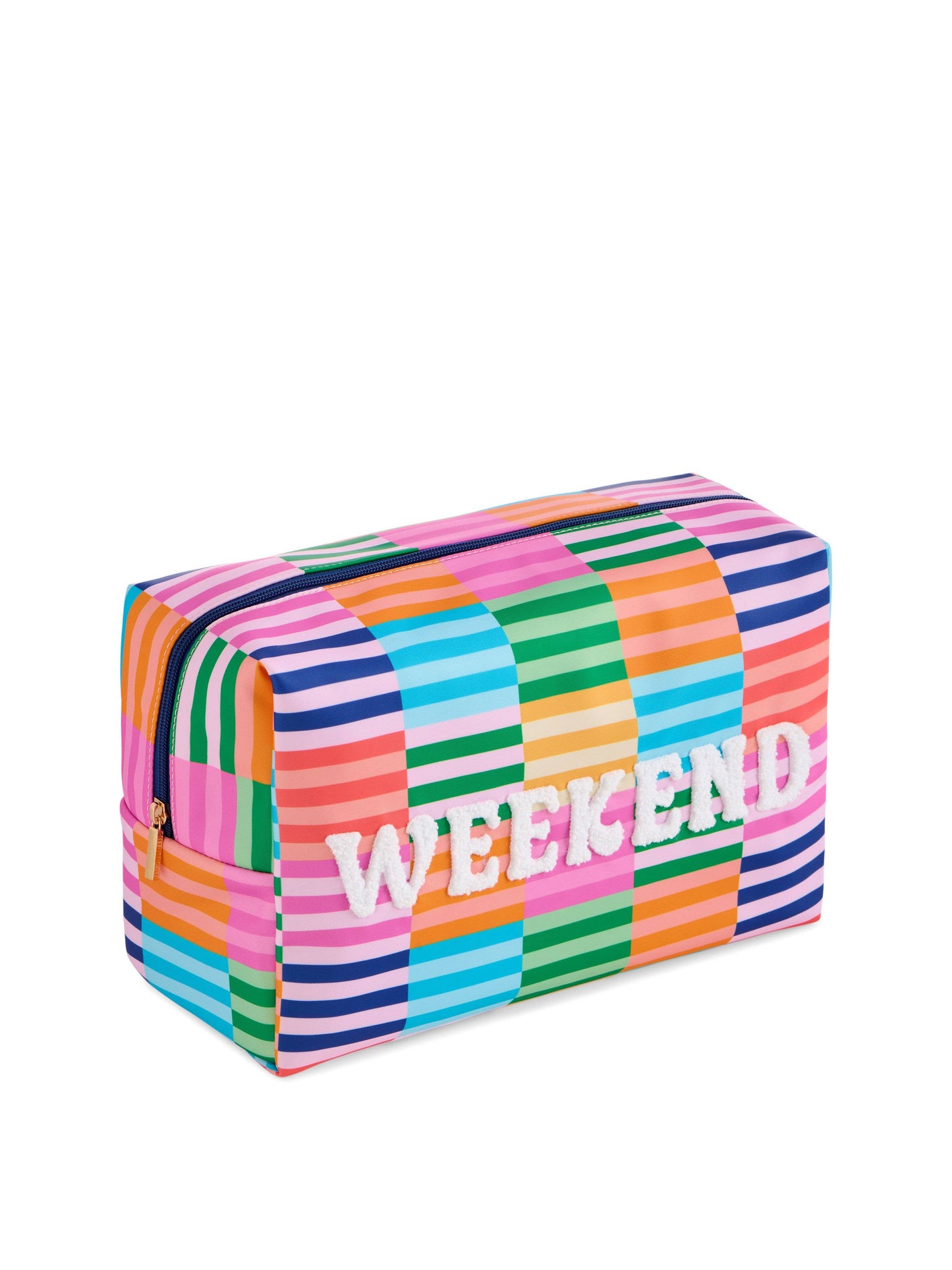 Weekend oversized zip pouch