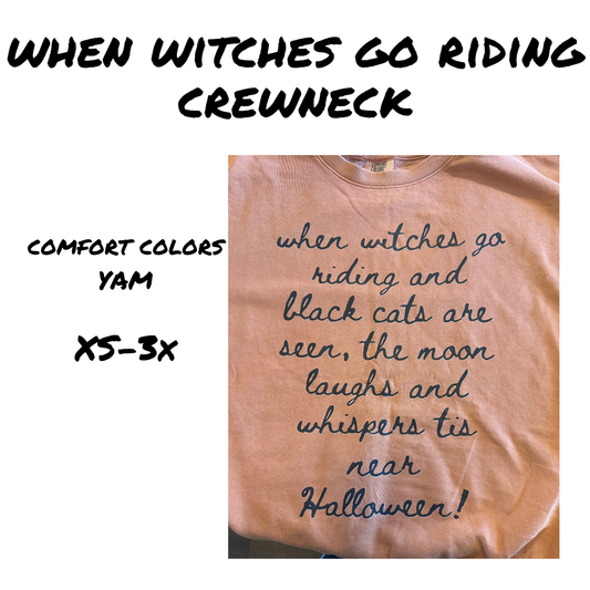 Witches Crewneck PRE-ORDER
