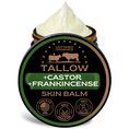 Load image into Gallery viewer, Tallow, Castor, & Frankincense Skin Balm | 2 oz Glass Jar
