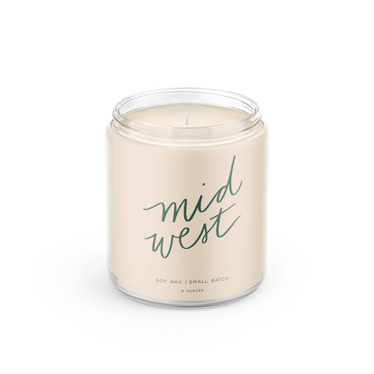 midwest: 8 oz soy candle