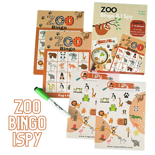 zoo bingo / I spy