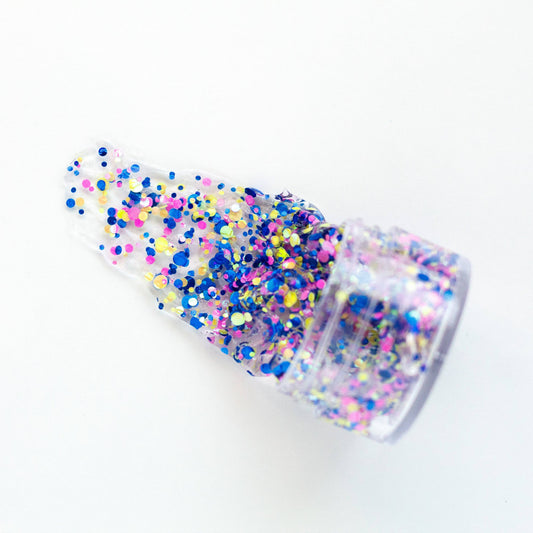 dance party hair glitter