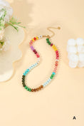 Load image into Gallery viewer, natural agate gemstone necklace
