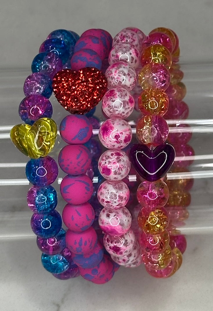 Valentine's Day Bracelet Stacker
