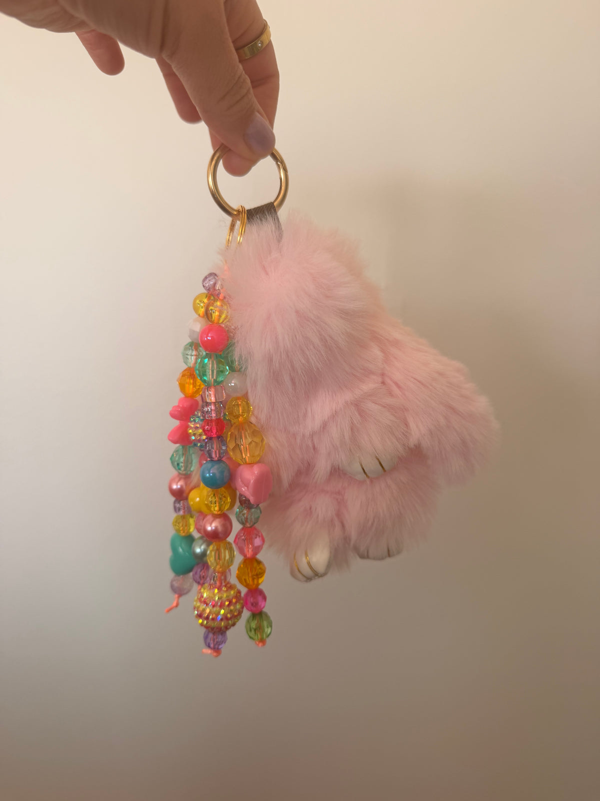 F&J Easter Bunny bag charm