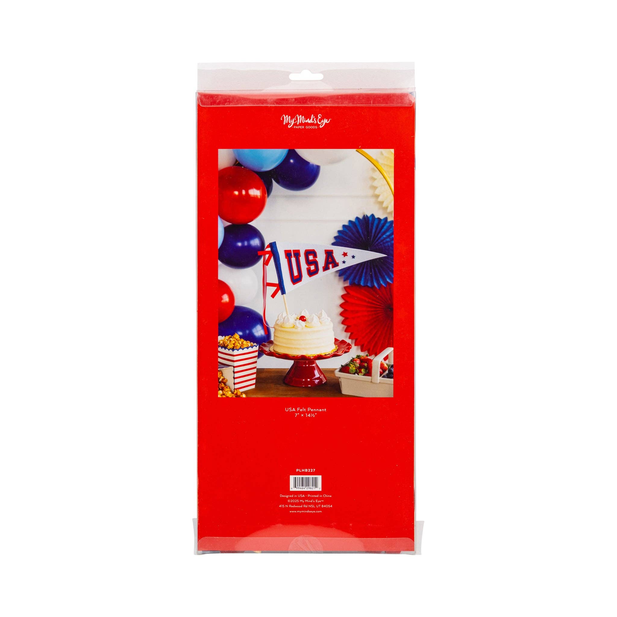USA Felt Pennant Banner